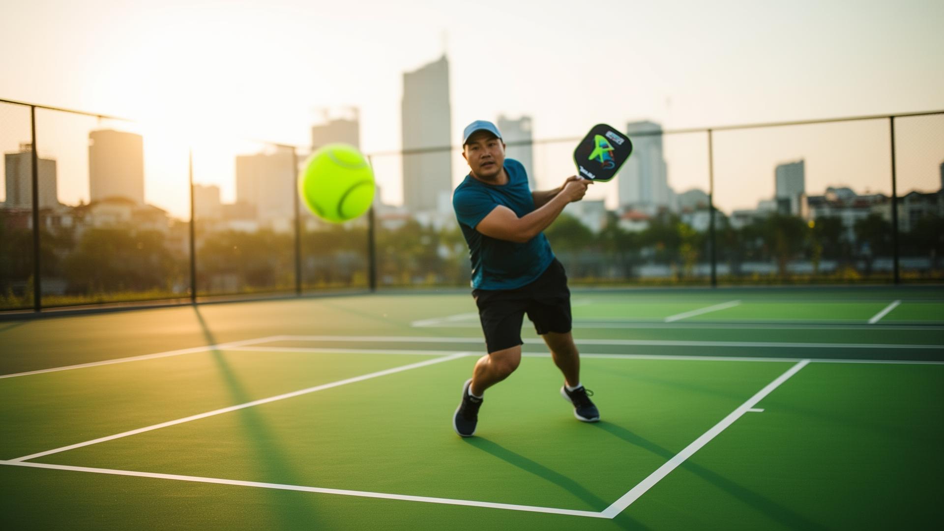 Người chơi pickleball Việt Nam
